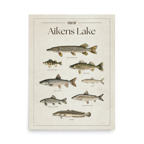 Aikens Lake Print