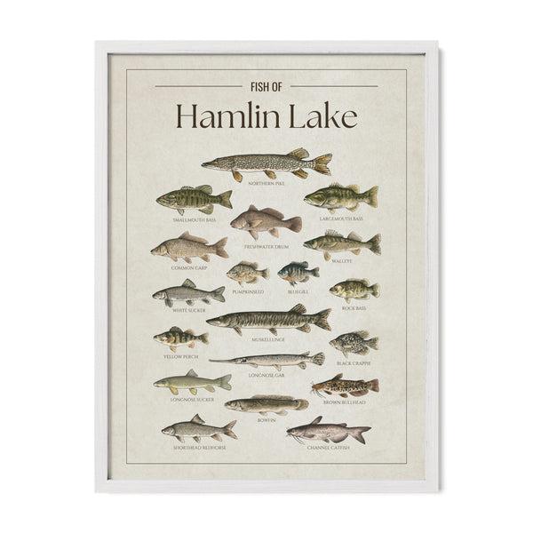 Hamlin Lake Print