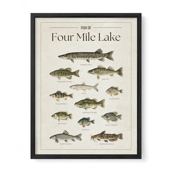 Four Mile Lake Print