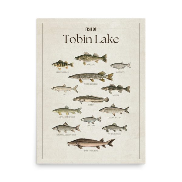Tobin Lake Print