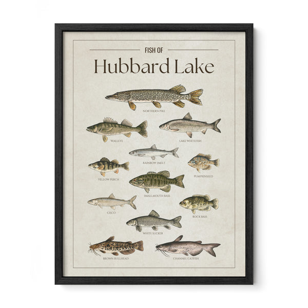 Hubbard Lake Print