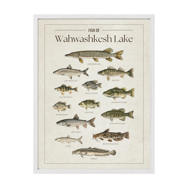 Wahwashkesh Lake Print