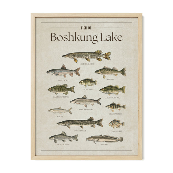 Boshkung Lake Print