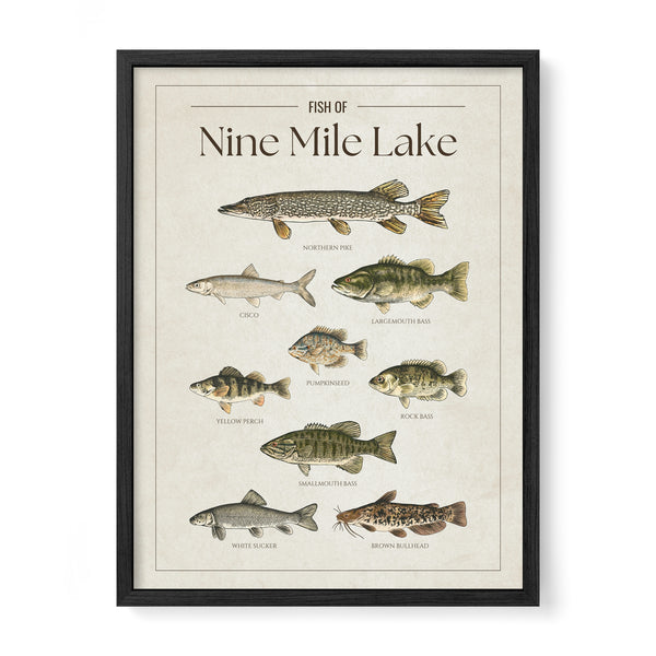 Nine Mile Lake Print