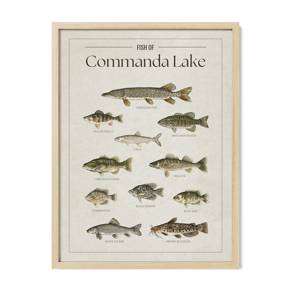 Commanda Lake Print