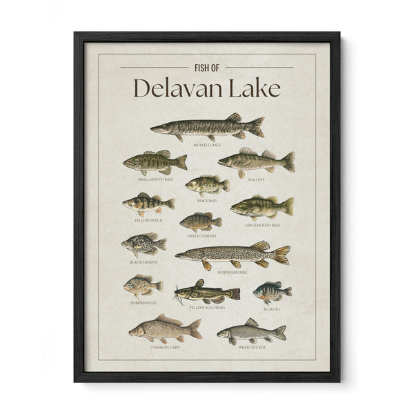 Delavan Lake Print