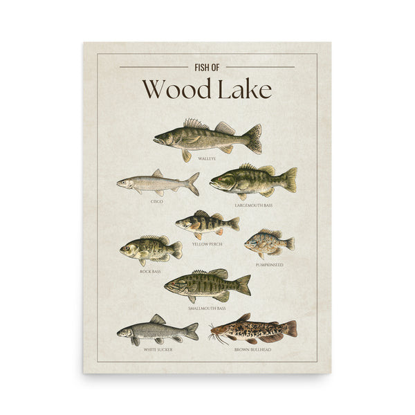 Wood Lake Print
