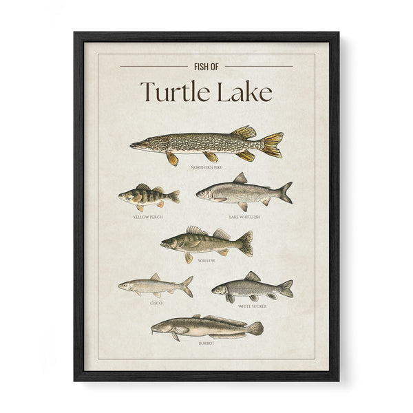 Turtle Lake Print