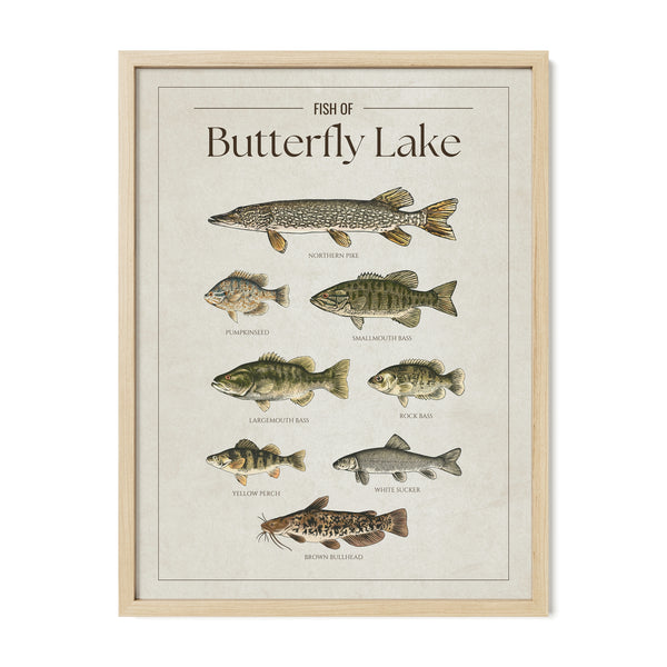 Butterfly Lake Print