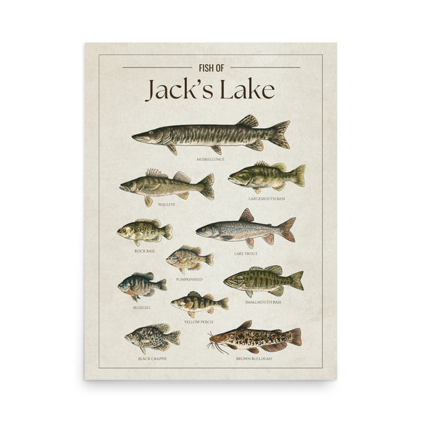 Jack's Lake Print