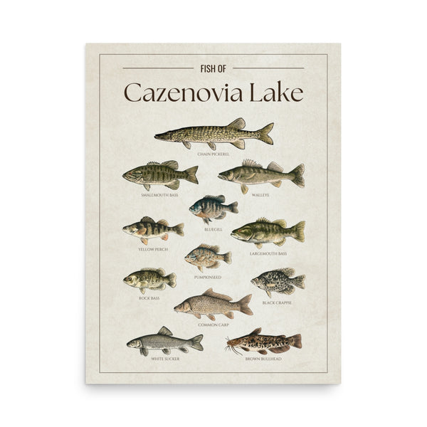 Cazenovia Lake Print