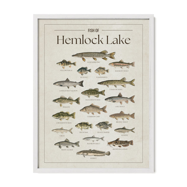 Hemlock Lake Print
