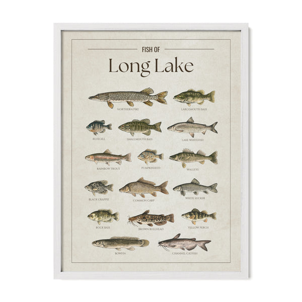 Long Lake (Alpena, Michigan) Print