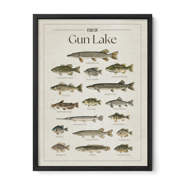 Gun Lake Print