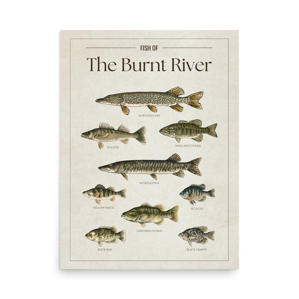 The Burnt River Print