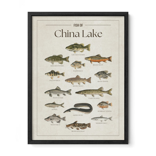 China Lake Print