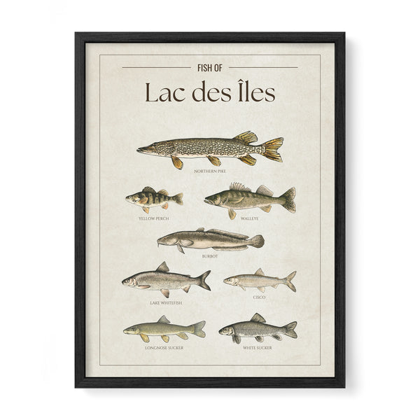 Lac des Îles Print