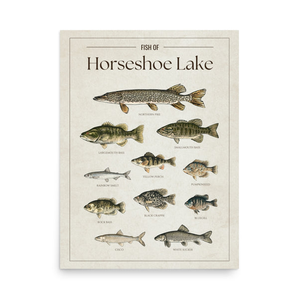 Horseshoe Lake Print