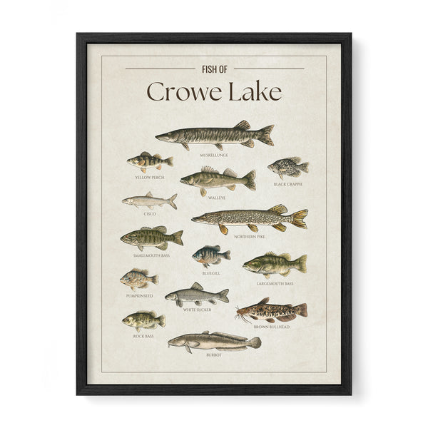 Crowe Lake Print