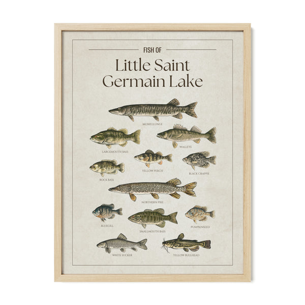 Little Saint Germain Lake Print