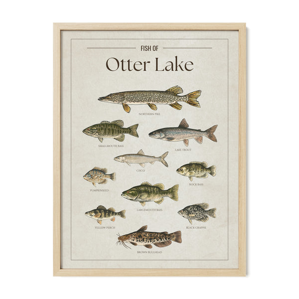 Otter Lake Print