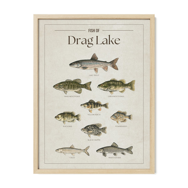 Drag Lake Print