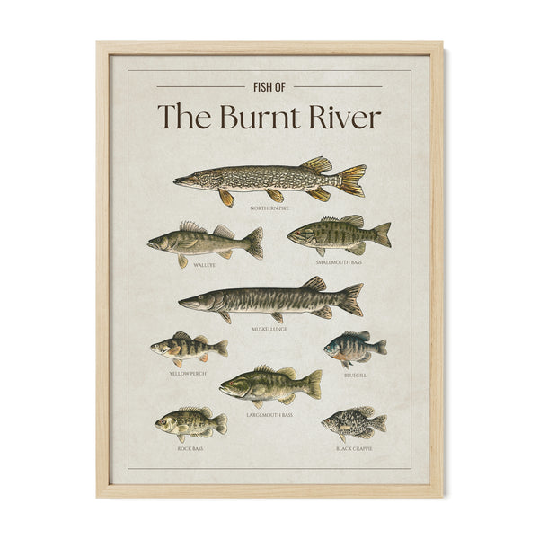 The Burnt River Print