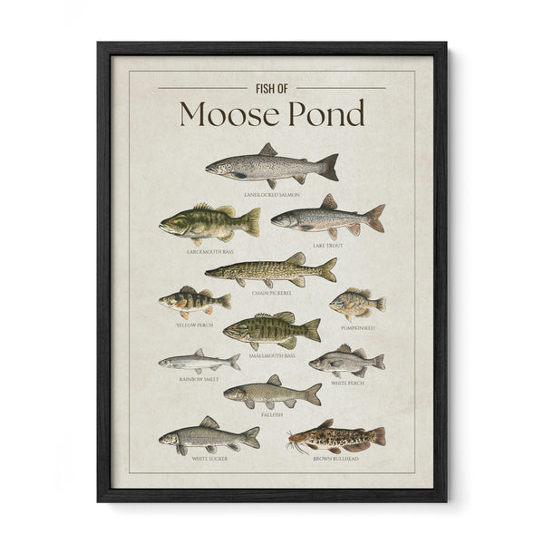 Moose Pond Print