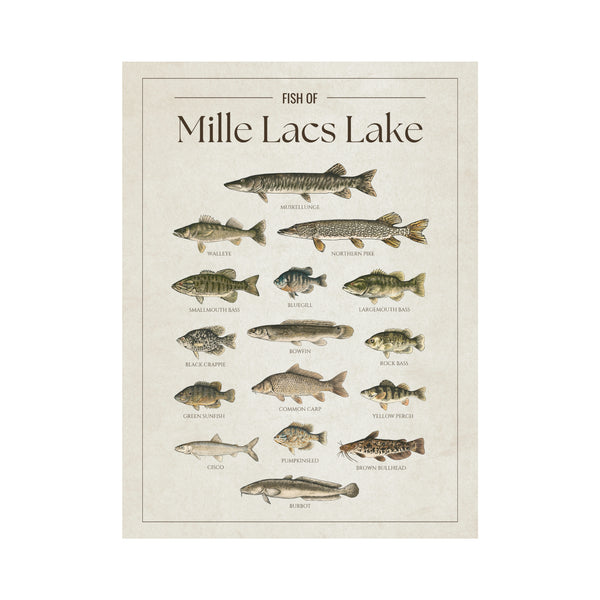 Mille Lacs Lake Print