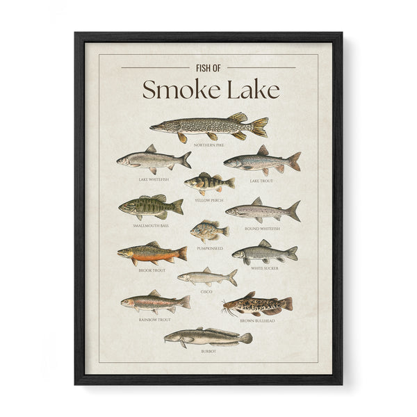 Smoke Lake Print