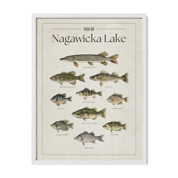 Nagawicka Lake Print