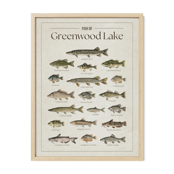 Greenwood Lake Print