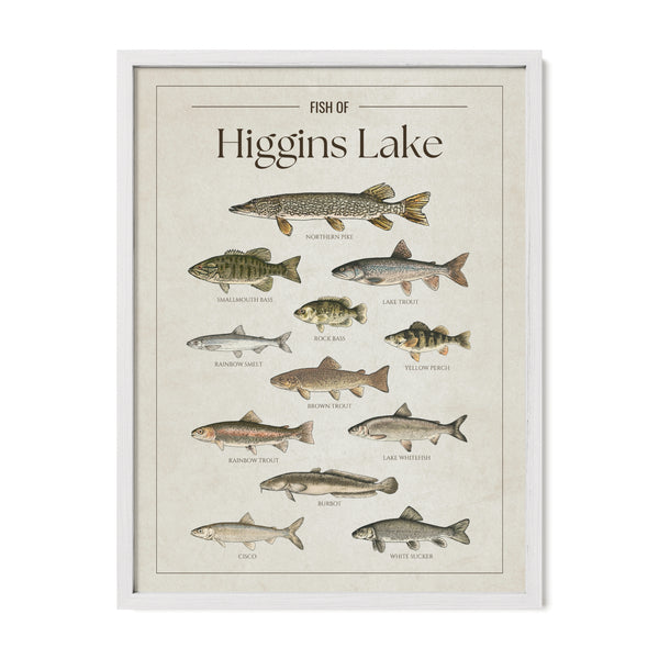 Higgins Lake Print