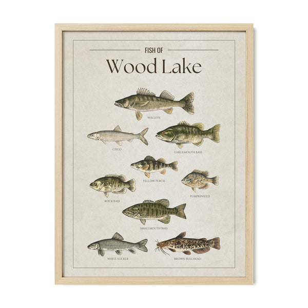 Wood Lake Print