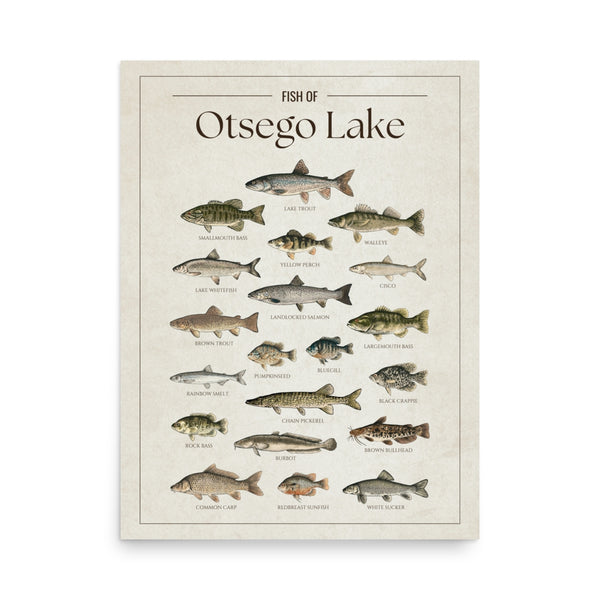 Otsego Lake Print