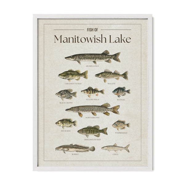 Manitowish Lake Print