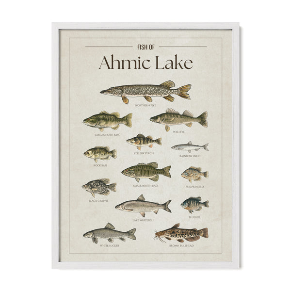 Ahmic Lake Print