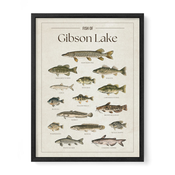 Gibson Lake Print