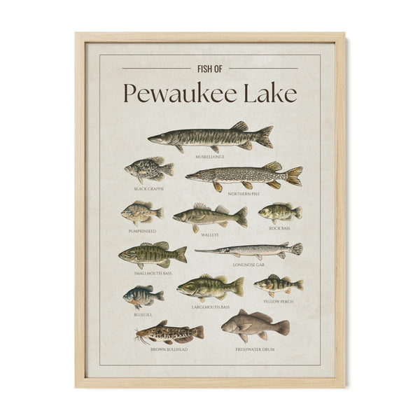 Pewaukee Lake Print