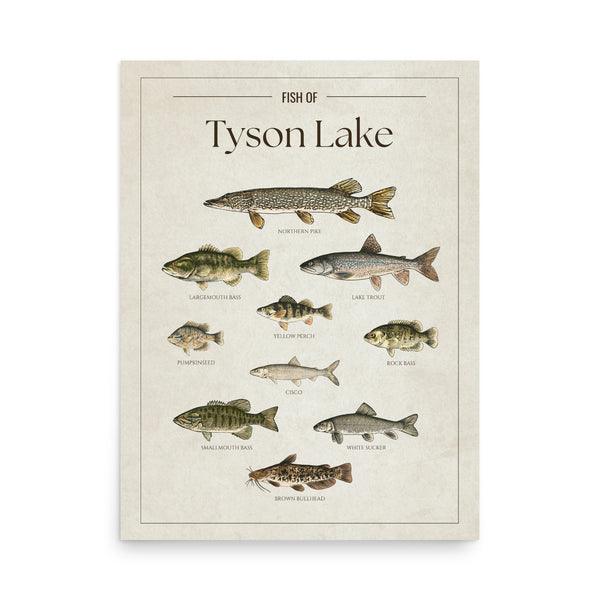 Tyson Lake Print