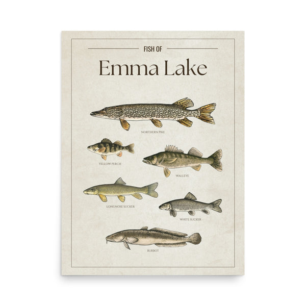Emma Lake Print