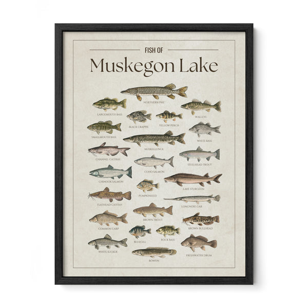 Muskegon Lake Print