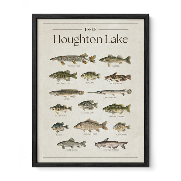 Houghton Lake Print