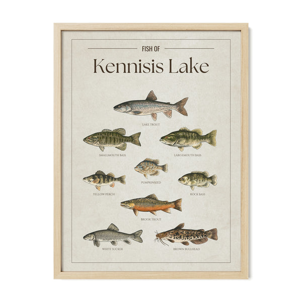 Kennisis Lake Print