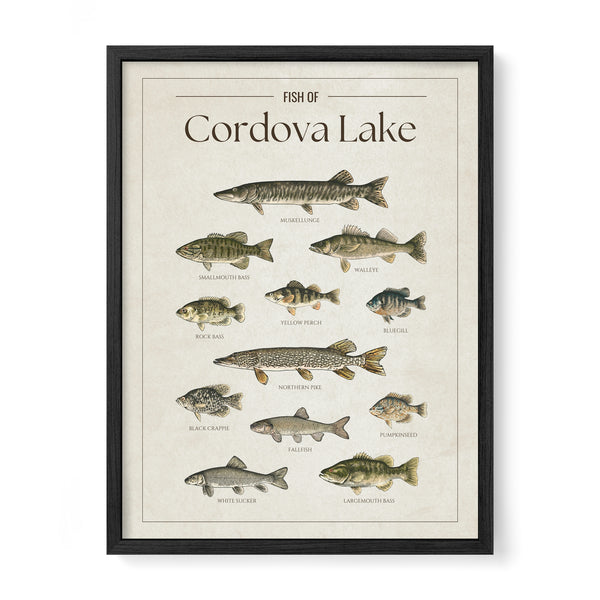 Cordova Lake Print