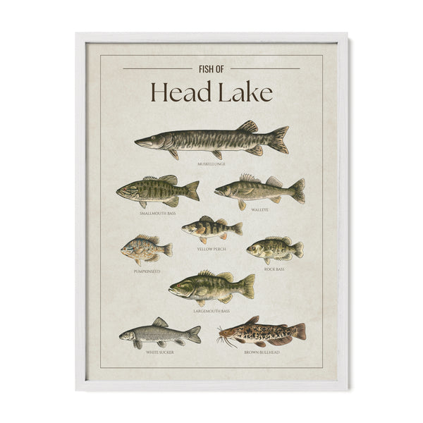 Head Lake Print