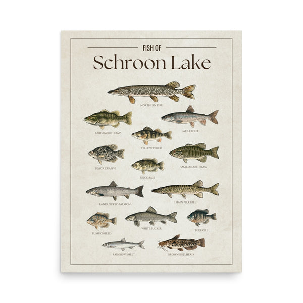 Schroon Lake Print