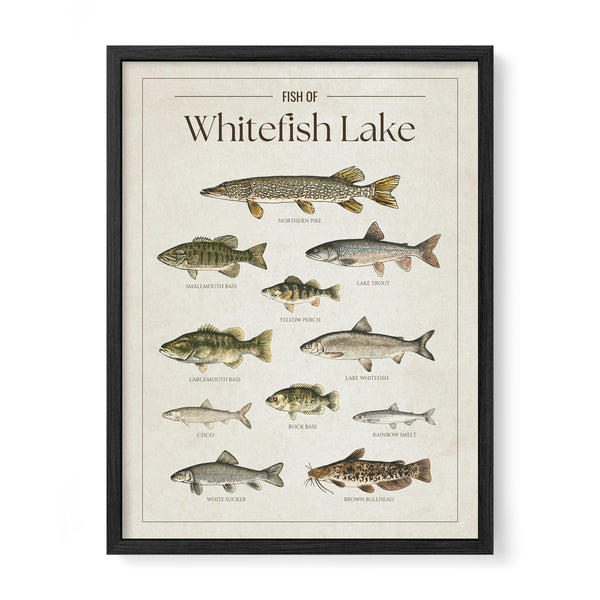 Whitefish Lake Print