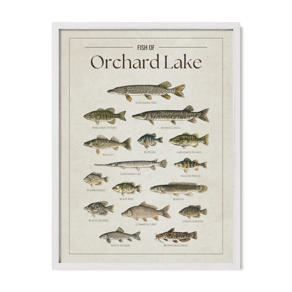 Orchard Lake Print