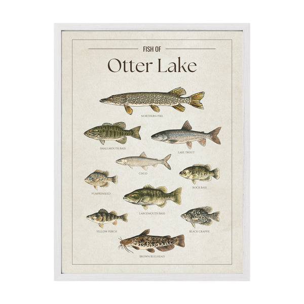 Otter Lake Print